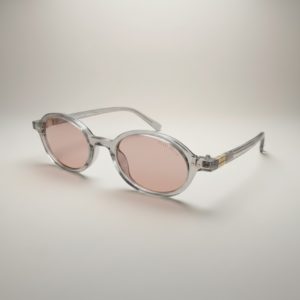 LUNETTES MIU MIU OVALE AVEC ETUI  ELEGENT - Color: Translucent Grey
