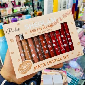 Pack lip gloss sheglam 12 pièces